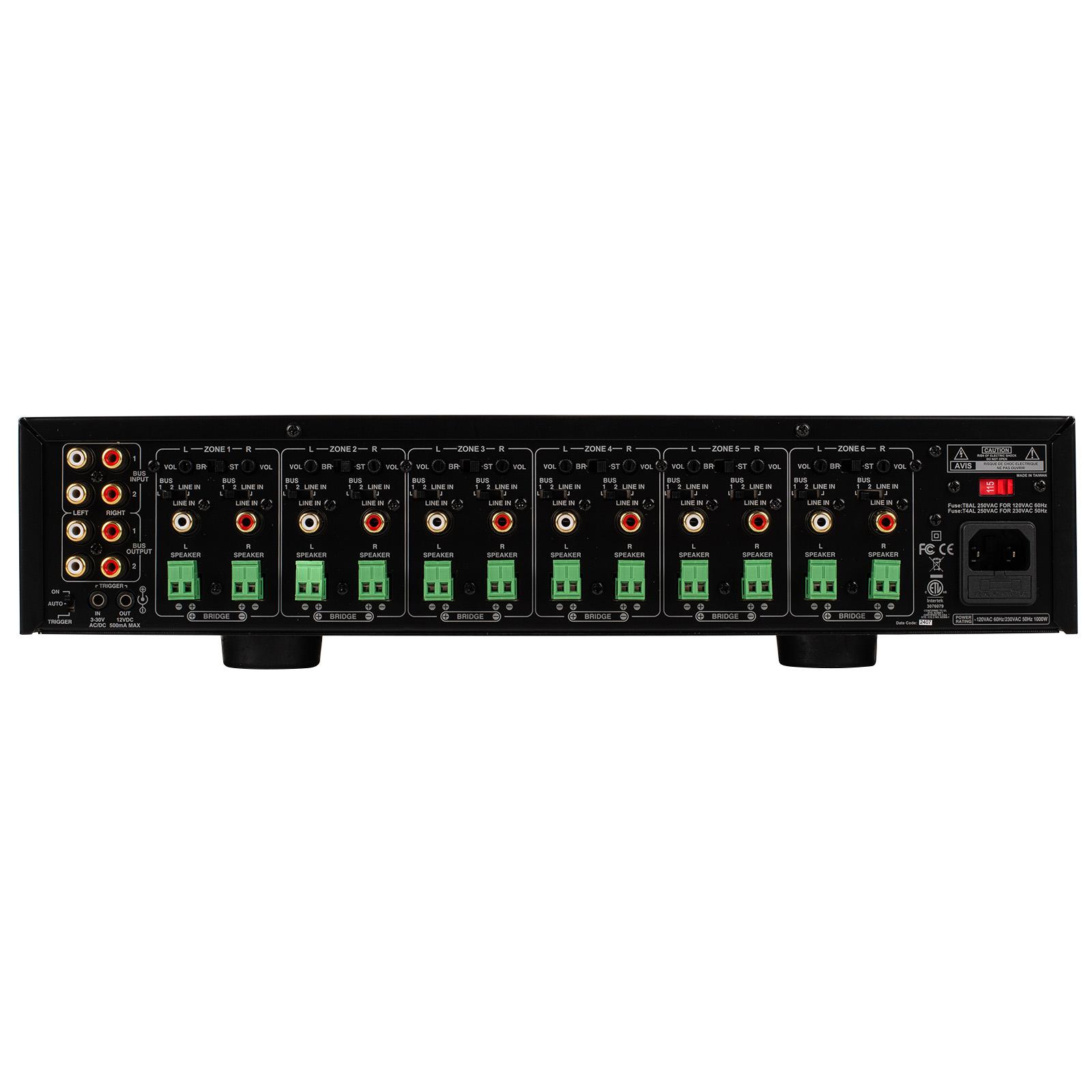 Dayton Audio MA1240a Multi-Zone 12 Channel Amplifier